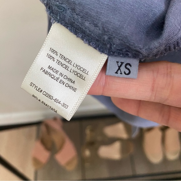 Anthro l Cloth & Stone Chambray Halter Tank - Picture 8 of 10